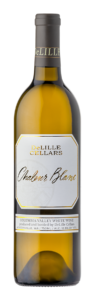 bottle of chaleur blanc white wine