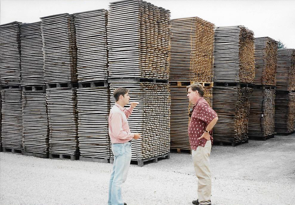 Chris with Barrel Maker Bordeaux