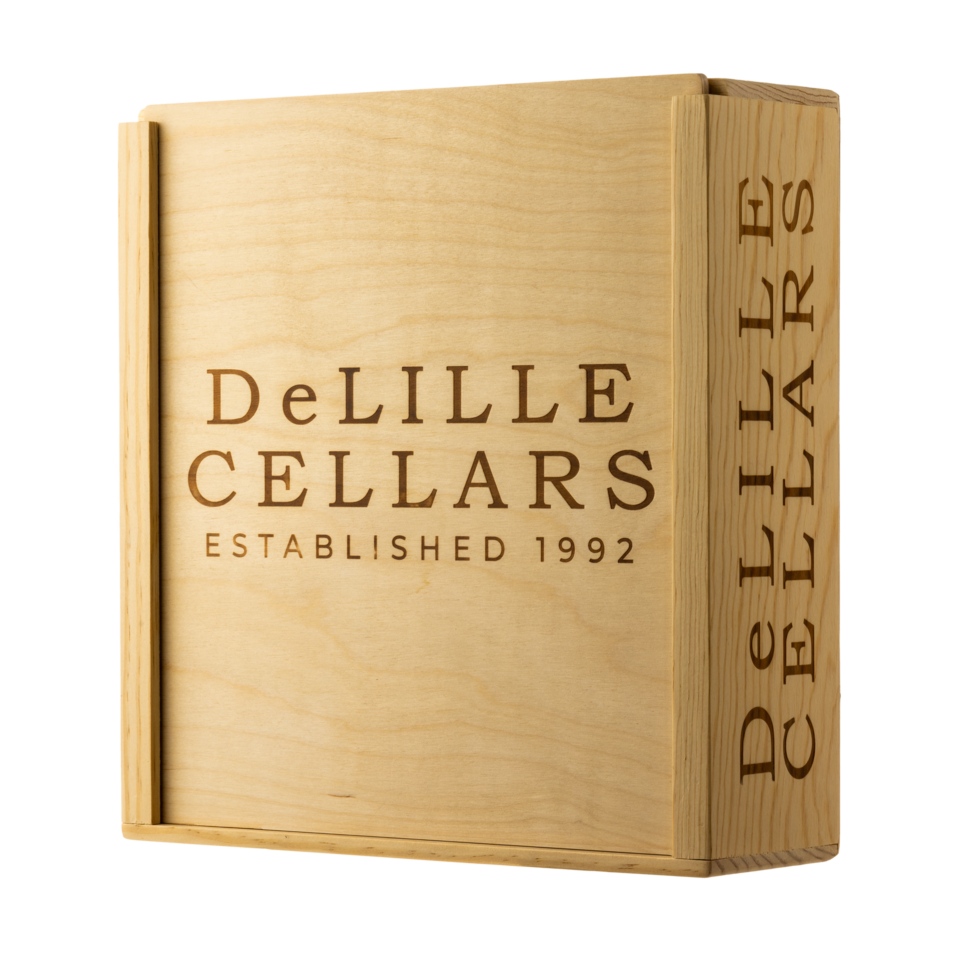 3-Bottle Wood Box