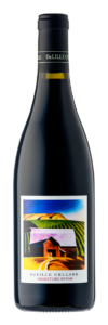 bottle of signature syrah red wine